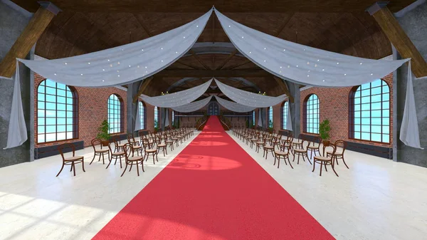 3d cg işleme grand salon