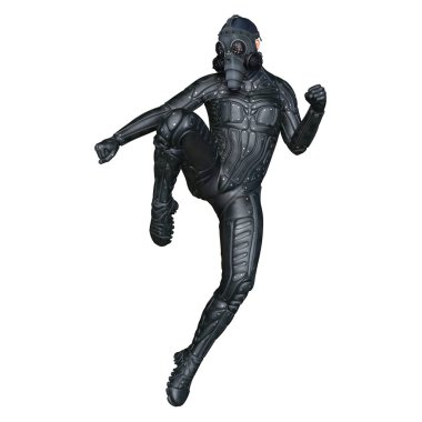 bir süper kahraman 3d cg render