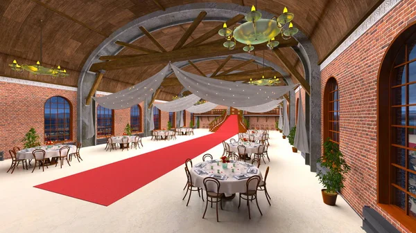 3d cg işleme grand salon