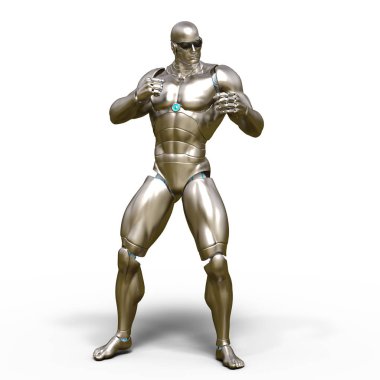 3d cg işleme bir robot