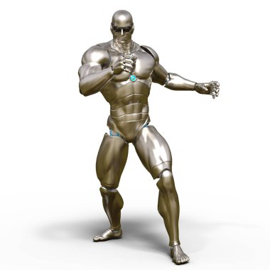 3d cg işleme bir robot