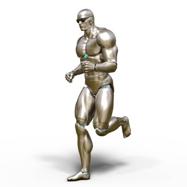 3d cg işleme bir robot