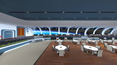 Toplantı Salonu 3d cg render