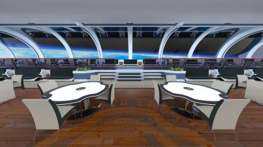 Toplantı Salonu 3d cg render