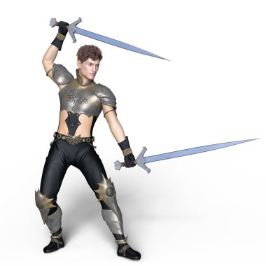 bir şövalyenin 3d cg işleme