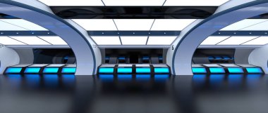 3d cg işleme uzay istasyonu