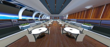 Toplantı Salonu 3d cg render