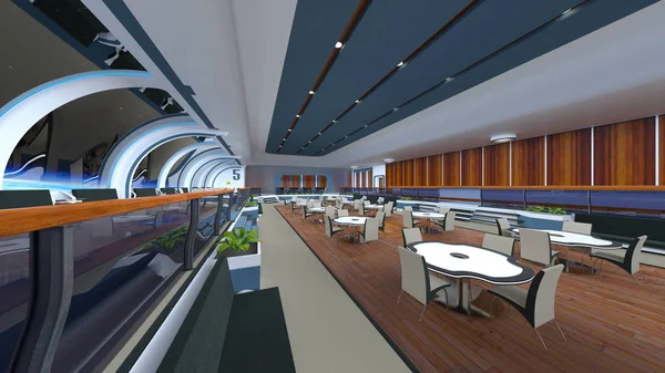 Toplantı Salonu 3d cg render