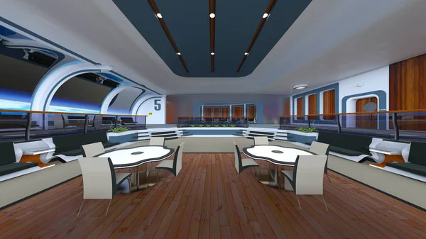 Toplantı Salonu 3d cg render