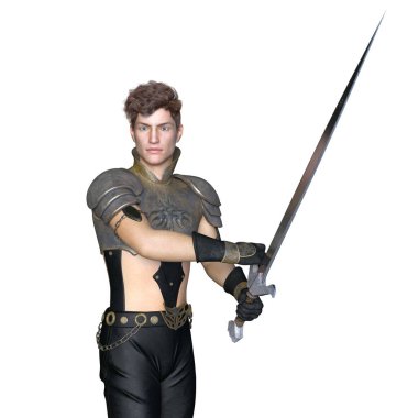 bir şövalyenin 3d cg işleme