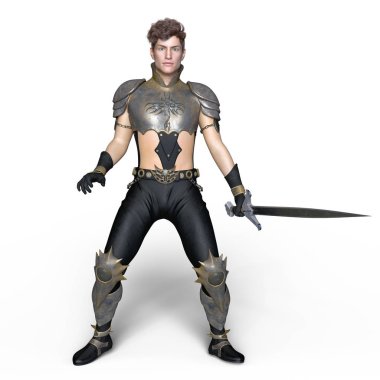 bir şövalyenin 3d cg işleme