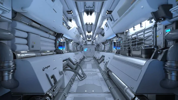 3d cg işleme uzay istasyonu