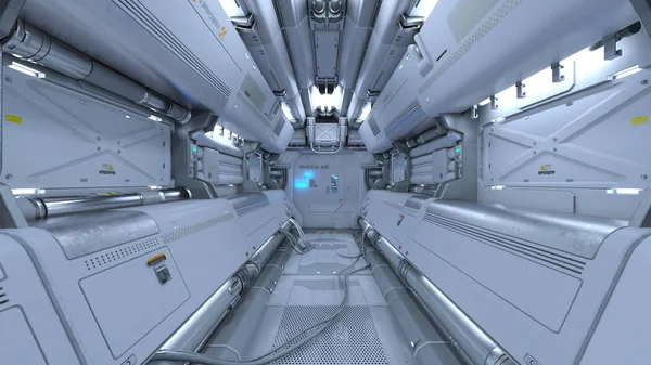 3d cg işleme uzay istasyonu