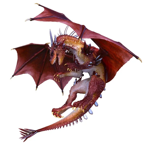 3D CG rendering of a dragon — Stock Photo, Image