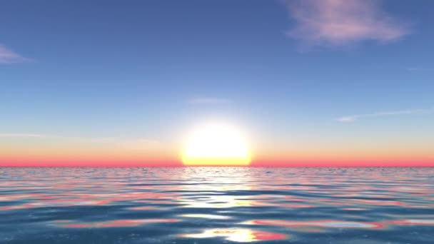 3D CG rendering of the horizon — Stock Video