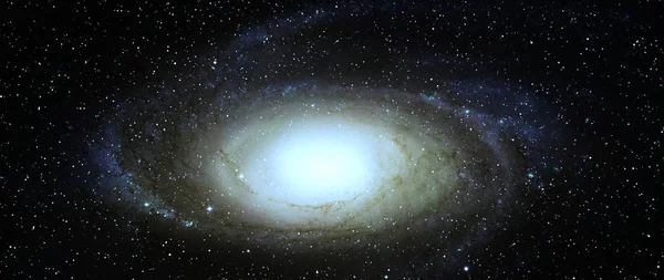 3D CG rendering of the galaxy — Stock Photo, Image