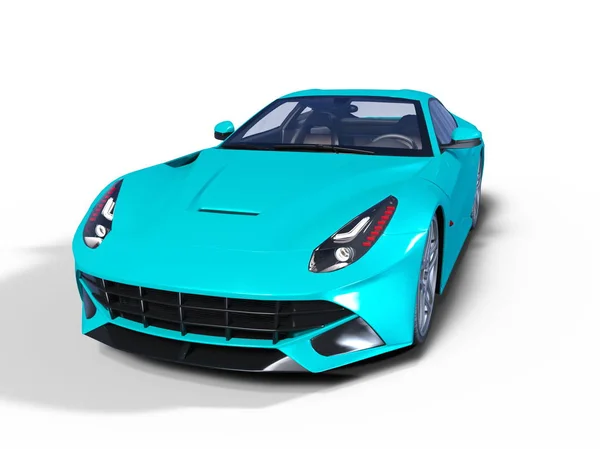 3D CG rendering of a sports car — Stock Photo, Image