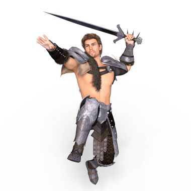 bir şövalyenin 3d cg işleme