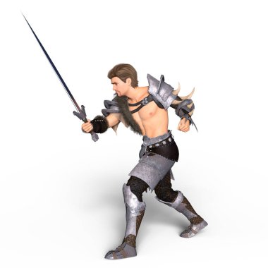 bir şövalyenin 3d cg işleme