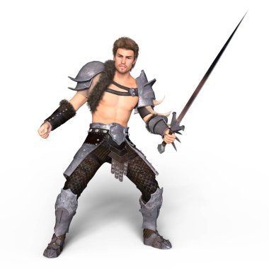 bir şövalyenin 3d cg işleme