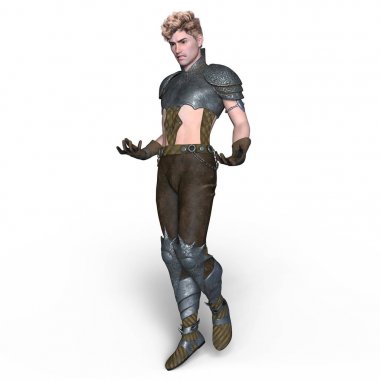 bir şövalyenin 3d cg işleme