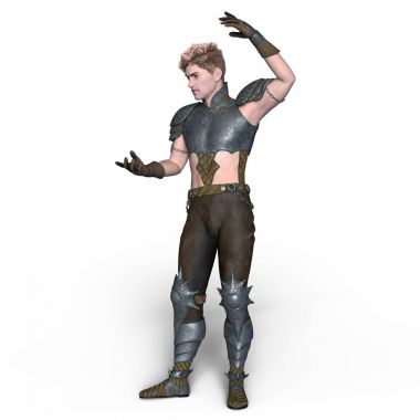 bir şövalyenin 3d cg işleme