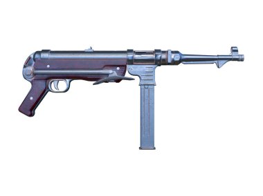 3d cg render bir saldırı tüfeği