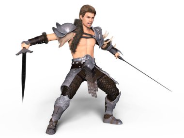 bir şövalyenin 3d cg işleme