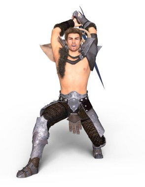 bir şövalyenin 3d cg işleme