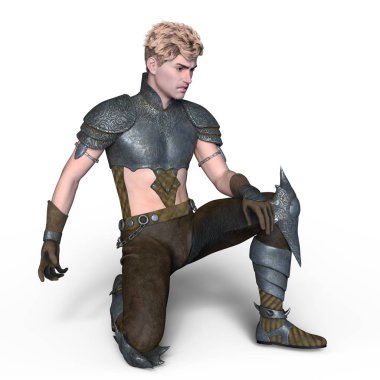 bir şövalyenin 3d cg işleme