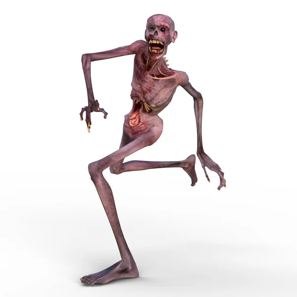 3D CG renderização de um zumbi — Fotografia de Stock