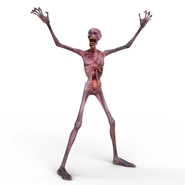 3D CG rendering of a zombie — Stock Photo, Image