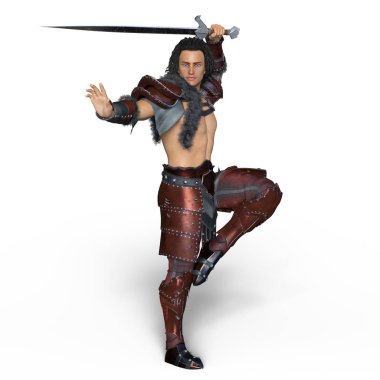 bir şövalyenin 3d cg işleme