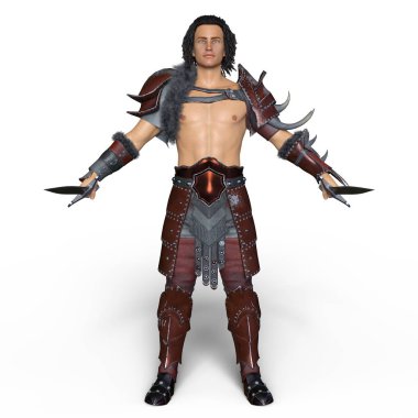 bir şövalyenin 3d cg işleme