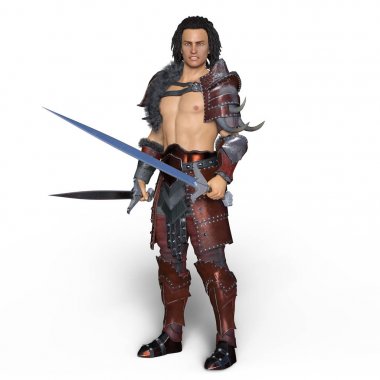 bir şövalyenin 3d cg işleme