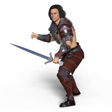 bir şövalyenin 3d cg işleme