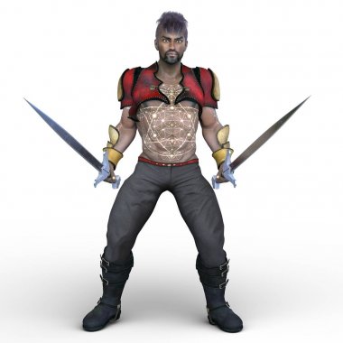 bir şövalyenin 3d cg işleme