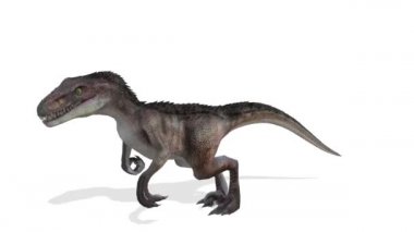 bir dinozor 3d cg işleme