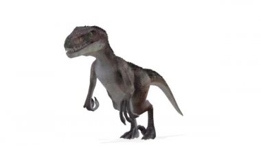 bir dinozor 3d cg işleme