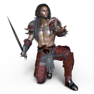 bir şövalyenin 3d cg işleme