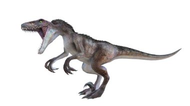 bir dinozor 3d cg işleme