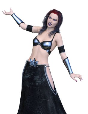 bir vampirin 3d cg işleme