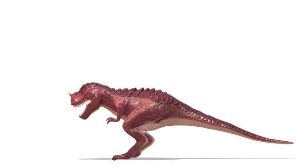 3D rendu 3D d'un dinosaure 