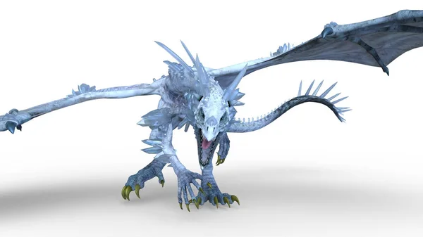 ड्रैगन का 3 डी सीजी रेंडरिंग — स्टॉक फ़ोटो, इमेज