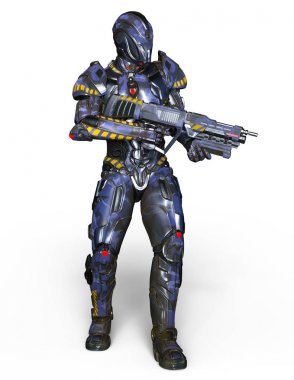 bir süper kahraman 3d cg render