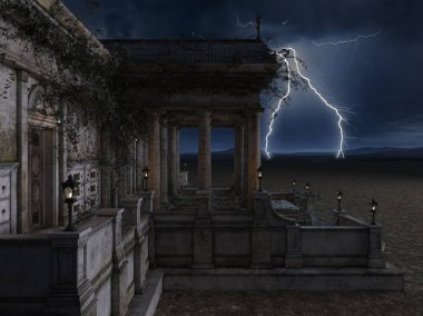 3d cg işleme kalıntıları