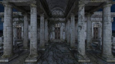 3d cg işleme kalıntıları