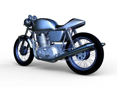 bir motosiklet 3d cg render