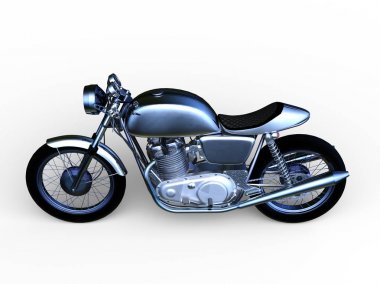 bir motosiklet 3d cg render