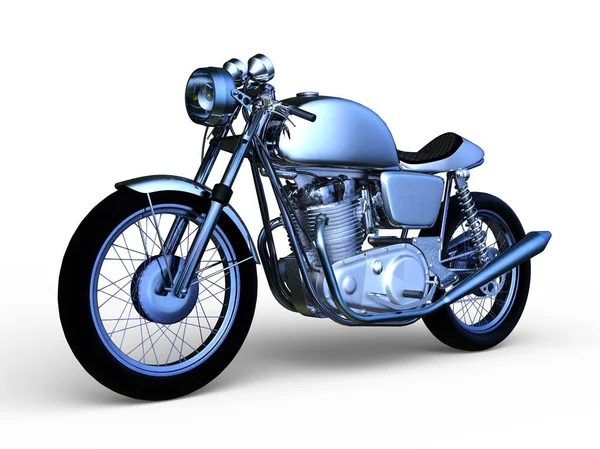 3D cg-rendering av en motorcykel — Stockfoto